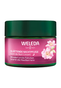WELEDA FACE - Glättende Nachtpflege Wildrose & Weisser Tee - KLAR