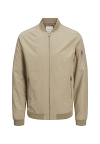JACK & JONES - Jacke Bomber Jacke Jacket JJERUSH BOMBER Zip Bomberjacket - 178012 BLACK