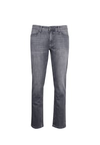STOOKER® - Herren 5-Pocket-Jeans lang - grey used