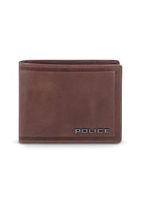 POLICE - Geldbörse Leder 11.5 cm - brown