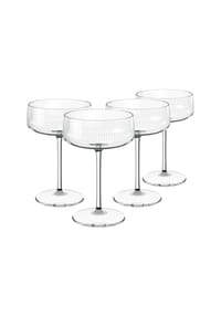 Villeroy & Boch Sekt- / Champagnerschalen Afina 120 ml 4er Set transparent - AFINA - transparent
