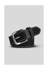 MEYER - Gürtel in unifarbenen Design - black