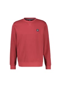 LERROS - Sweatshirt mit Rundkragen aus Baumwollmix, große Größen - CEDAR GREEN