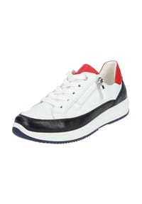 ara® - Leder Sneaker - Blau/Weiß