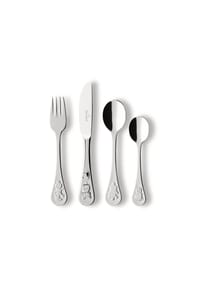 Villeroy & Boch - Kinderbesteck Teddy 4er Set silber - silber