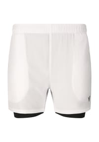 VIRTUS - 2-in-1-Shorts Zayne V2 mit elastischem Bund und innenliegendem Kordelzug - 1001 Black