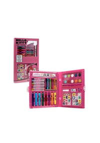COFI - Hello Kitty Mal- und Schreibset – Kinder Schreibwaren-Set zum Ausmalen - Mehrfarbig  26,7 x 45,3 x 3,0 cm