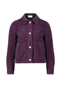 CARTOON - Casual-Jacke mit aufgesetzten Taschen - Dark Dahlia