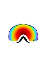 YEAZ - Ski- Snowboardbrille rot/weiß PEAK - weiß