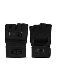 TAPOUT® - MMA-Trainingshandschuhe aus Kunstleder HASLEY - Black/Black