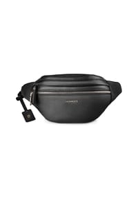 LAZAROTTI Bologna Leather - Bologna Leather Gürteltasche Leder 25.5 cm - black