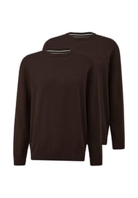 s.Oliver - Pullover 2er Pack Basic - Schwarz