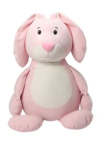 GALERIA - Plüschtier "Softi Jumbo Hase" - PINK/WEISS