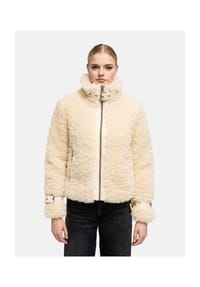 NAVAHOO® - Plüschjacke Wuschelwonne 14 - Black