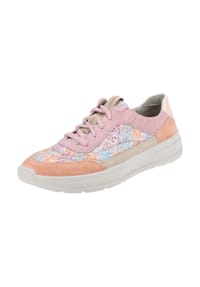 legero - Leder/Textil Sneaker - Grün/Beige