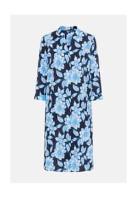 olsen - Blusenkleid, Baumwolle, für Damen - 40173 INK BLUE