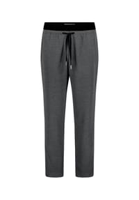 BETTY & CO - Schlupfhose mit Muster - Grau/Schwarz