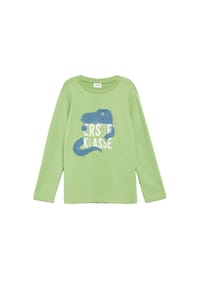 s.Oliver - Langarmshirt, Rundhals, für Kinder - 4505 LILAC/PINK