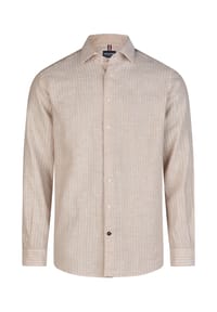 HECHTER PARIS - Hemd Lässiger Casual-Stil - sand