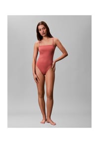 Calvin Klein - Einteiler, Trägerlos, für Damen - VCC DUSTY CEDAR