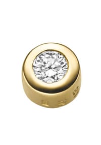 Adelia's - Adelia's Damen Anhänger 585 Gold ( 14K ) mit 1 Brillant ( 0,15 ct ) – Goldanhänger - gold