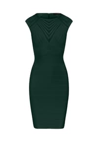 Kraimod - Bandage Kleid - dunkelgrün