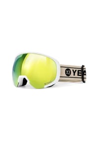 YEAZ - Ski- und Snowboard-Brille BLACK RUN - gold
