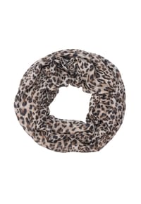 Seasons of April - Schal LOOP GYDA LEO Leichter & weicher Damen Leo Loop Gyda - Beige
