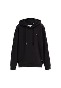 TOM TAILOR - Kapuzensweatshirt Hoodie - schwarz