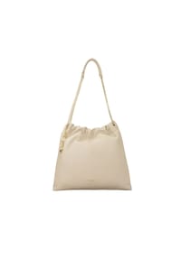 Kazar - Cremefarbene Tasche mit Ketten - Creme