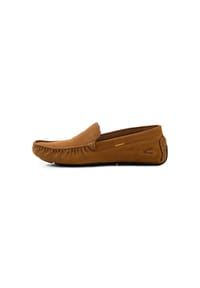 camel active - Mokassin aus Nubukleder - Braun