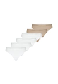 Nina von C. - String 6er Pack Slipboutique - Schwarz