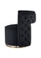 Kayoom Sessel Drehsessel Beverly 125 - schwarz - gold – Eiche Bild 11