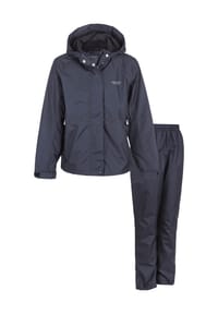 weather report® - Regenanzug (Set, 2-tlg.) Carlene Jr. mit reflektierenden Elementen - 1001 Black