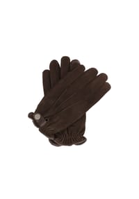 kazar - Wildlederhandschuhe mit Touchscreen - Dunkelbraun