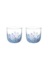 like. by Villeroy & Boch Wasserglas, 2 Stück Like Confetti Aqua - Like Glass - blau