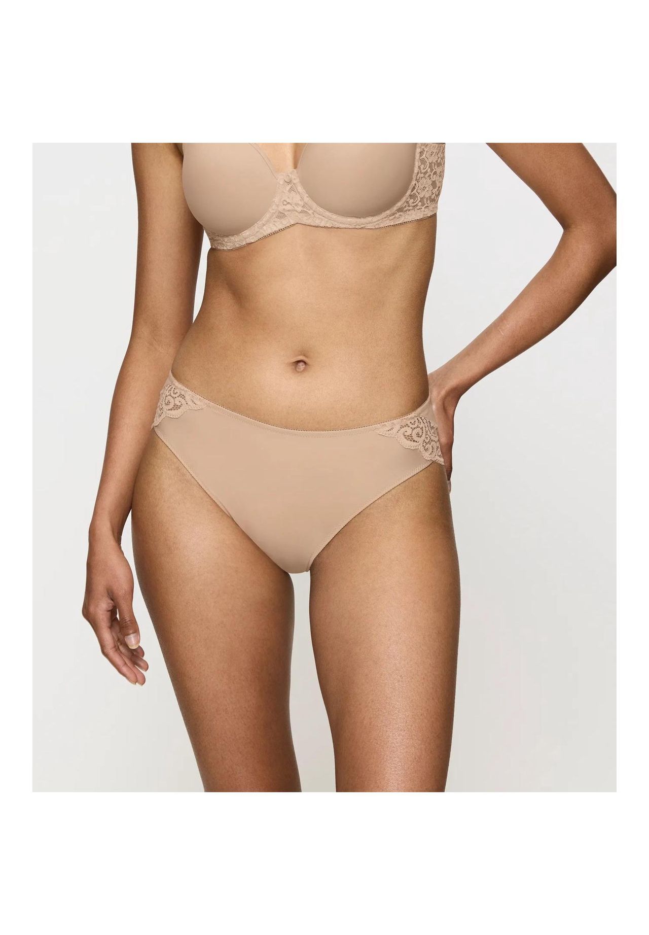 Triumph Amourette Taillenslip, Spitzen-Details, FüR Damen, Beige, 42