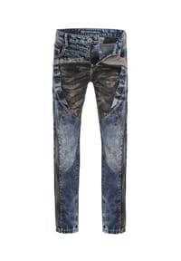 CIPO & BAXX® - Jeanshose CD894 mit stylischer Waschung - BLUE