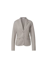 Street One - Blazer, Reverskragen, knitterarm, für Damen - 12289 BLUE