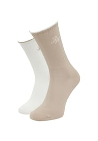 TOMMY HILFIGER - Socken, 2er-Pack, für Damen - 001 OFF WHITE