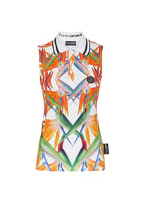 PLEIN SPORT - Poloshirt - black/multicolored