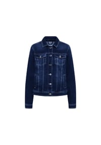 CECIL - Jeansjacke Nos, Klappkragen, für Damen - 10281 MID BLUE