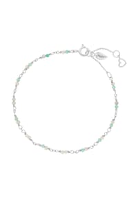 Leaf - Damen Armband, 925er Silber - SILBER 925/GELBGOL