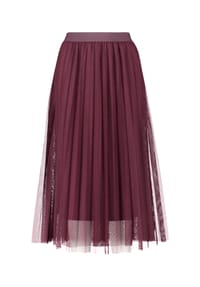 BETTY & CO - Midirock mit Plissee - 1098 SOFT NATURE