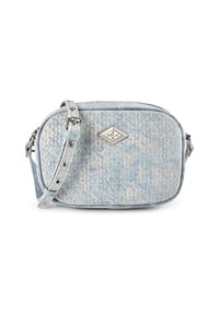REPLAY - Umhängetasche 22.5 cm - bleach denim-off white