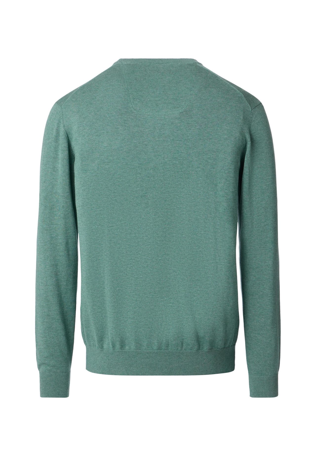 Casamoda Strickpullover, V-Ausschnitt, RippbüNdchen, FüR Herren, TüRkis, M