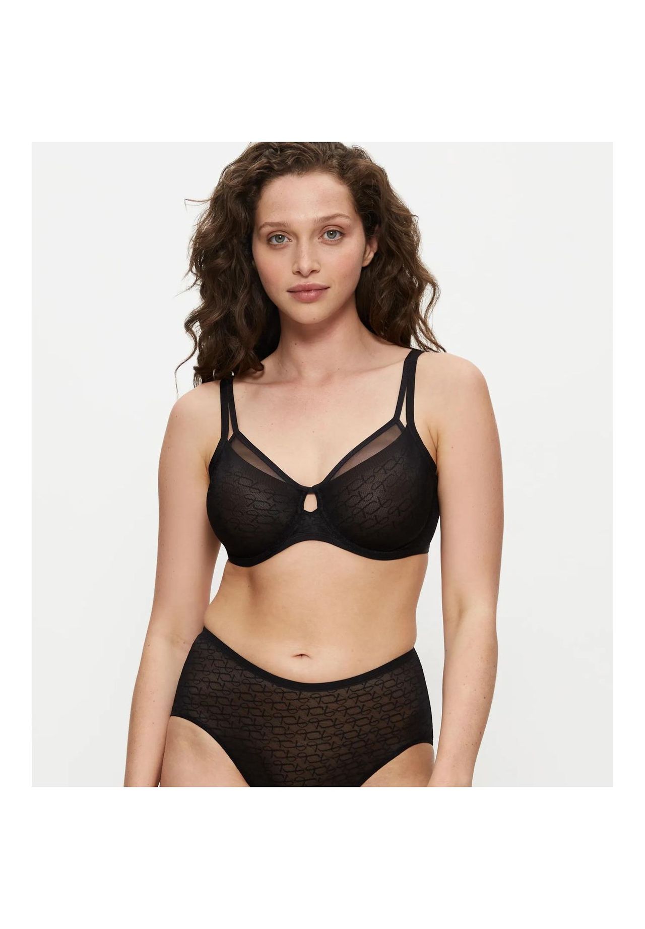 Triumph Signature Sheer BüGel-Bh, DoppelträGer, Transparent, FüR Damen, Schwarz, 90C