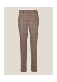 MADELEINE - Glencheck-Hose mit Stretch - cappuccino / taupe