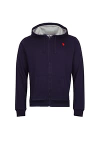 U.S. POLO ASSN. - Jacke Kapuzensweatjacke - dunkelblau