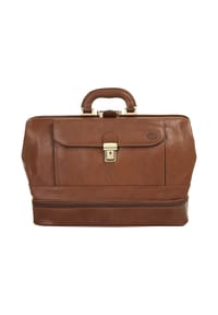 piké - Reisetasche Echt Leder - braun